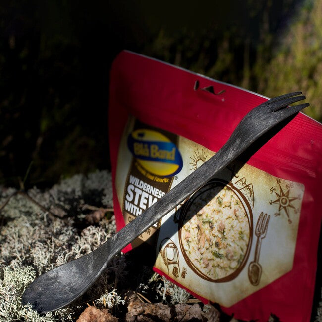 Kupilka Spork 225 cucchiaio e forchetta in uno, nero