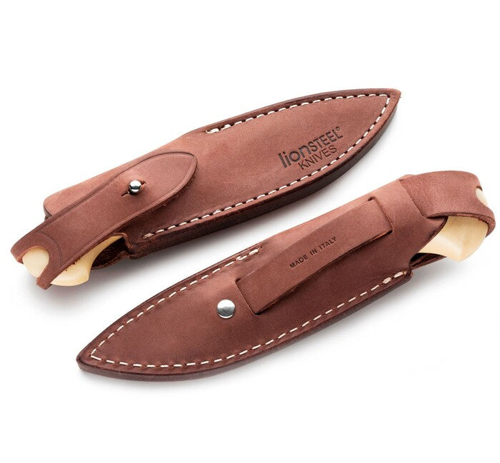 Lionsteel Willy WL1 MW Coltello a lama fissa con manico in micarta