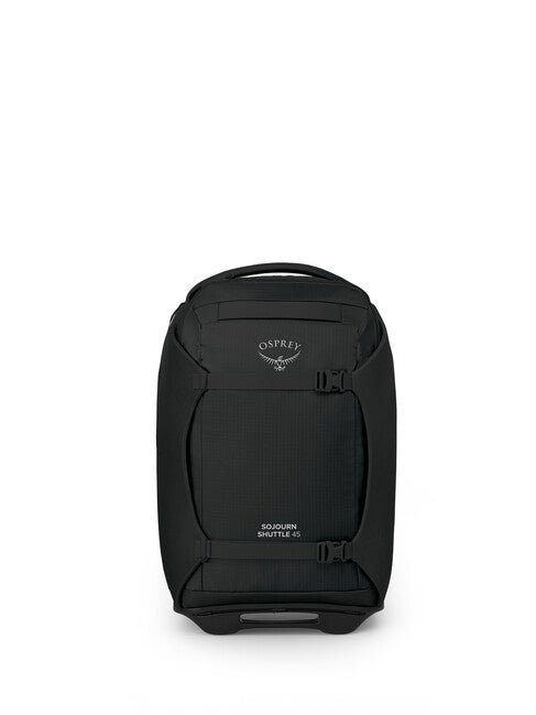 Osprey Shuttle borsa da viaggio con ruote 45, nera