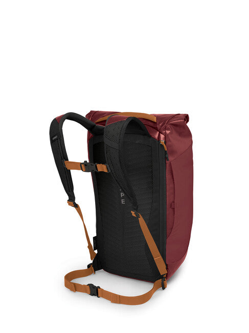 Osprey Transporter Roll Top zaino, red mountain