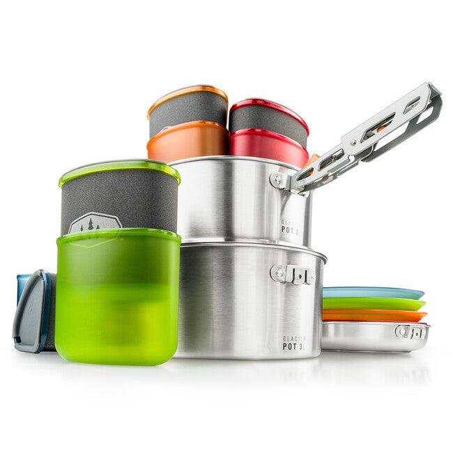 GSI Outdoors Glacier set di pentole da campeggio 2+3 l