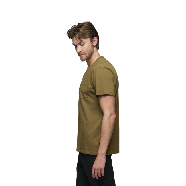 Black Diamond Project maglietta a maniche corte da uomo, curry scuro