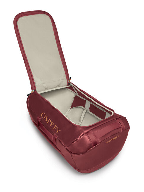 Osprey Transporter 95 borsa da viaggio, montagna rossa