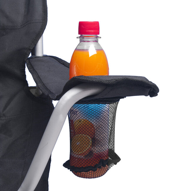 BasicNature Comfort sedia da viaggio, nero