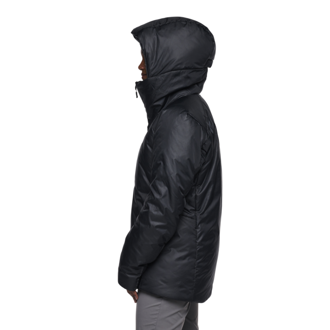 Black Diamond Belay parka, nero