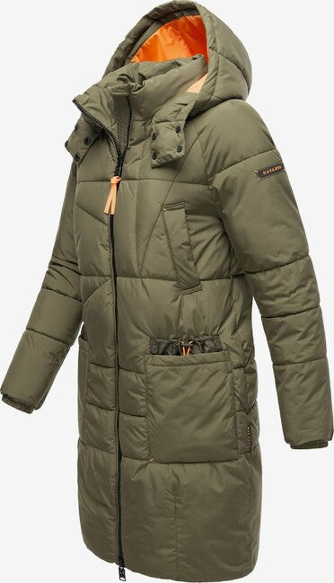 Navahoo Bliblablubb giacca invernale da donna con cappuccio, foresta di olive