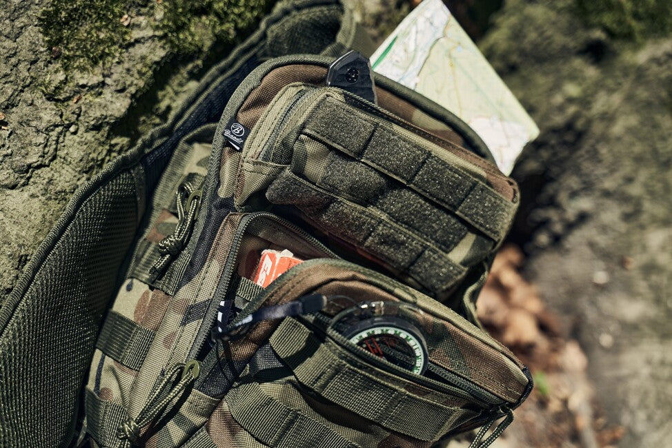 Brandit Cooper borsa a tracolla, multicam
