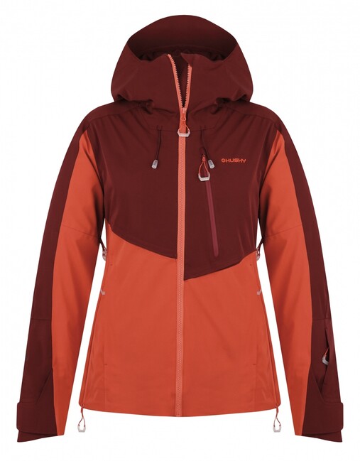 Husky Mistral giacca da sci, bordeaux/rosso