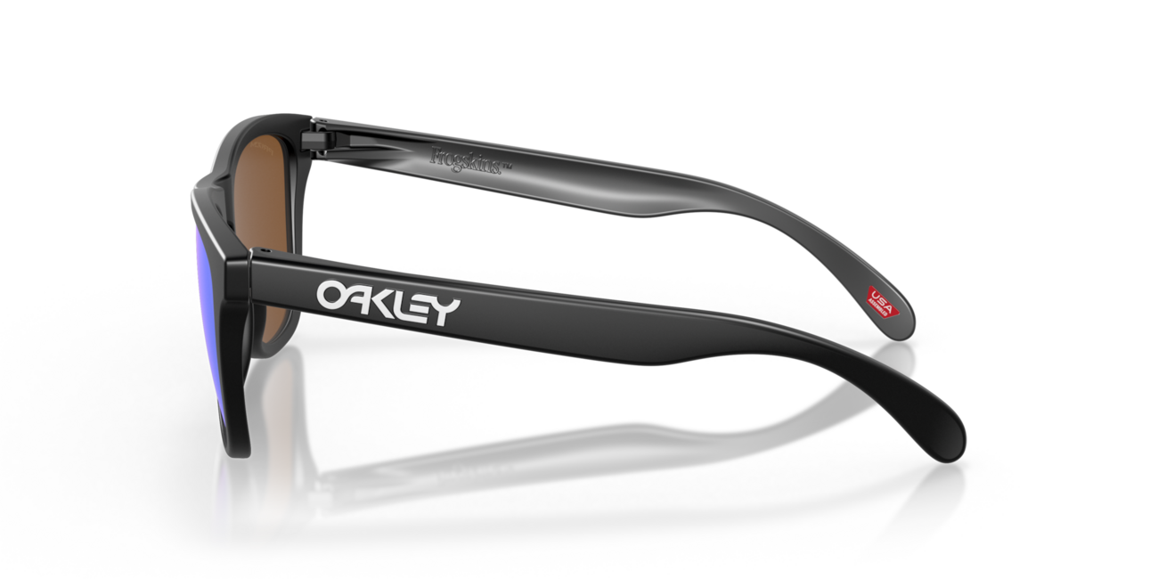 Oakley FROGSKINS Γυαλιά Ηλίου με Σκελετό Matte Black και Φακούς Prizm Violet, 55