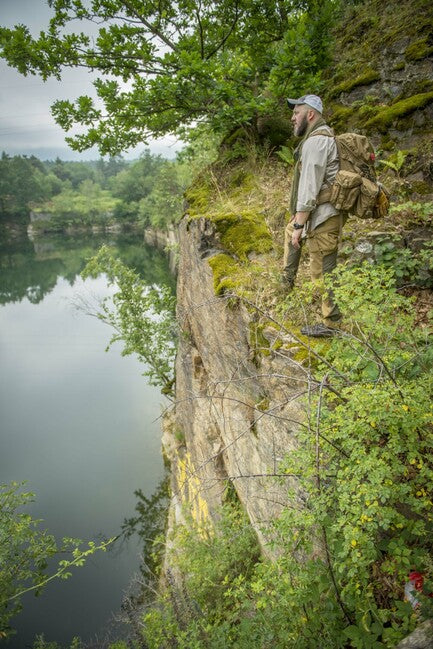 Helikon-Tex Hybrid Outback pantaloni - duraCanvas - taiga, verdi