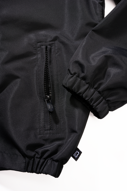 Brandit Kids Summer Frontzip giacca a vento, nera