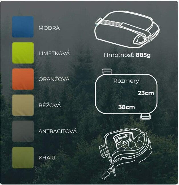 Mosh Kamper Outdoor Seat Pad, Lime/Black