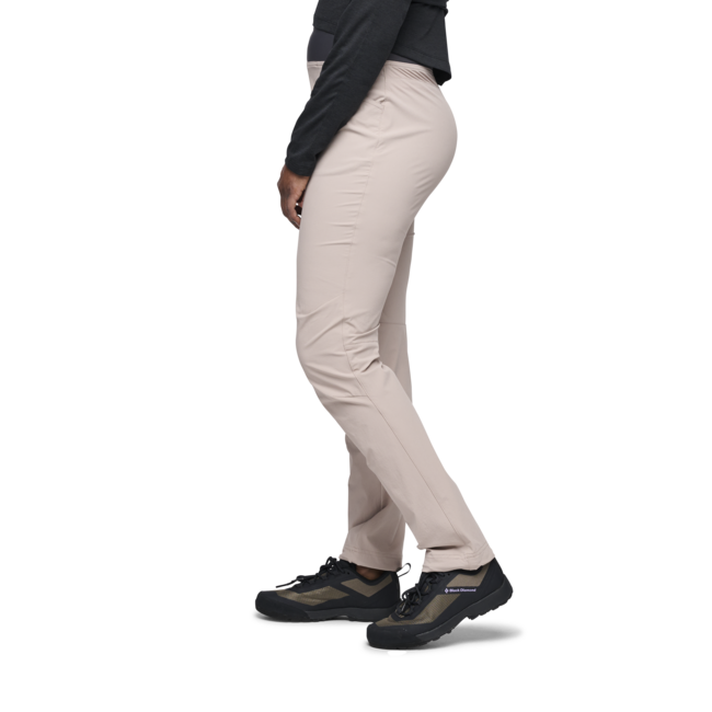 Black Diamond Alpine Light pantaloni da donna, malva pallido
