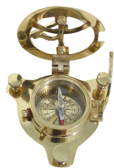 Origin Outdoors Sundial bussola classica in ottone