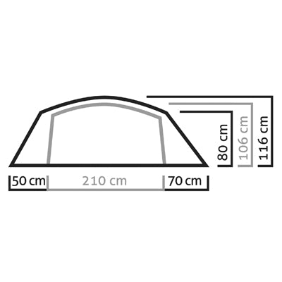 Salewa Sierra Leone tenda per 2 persone