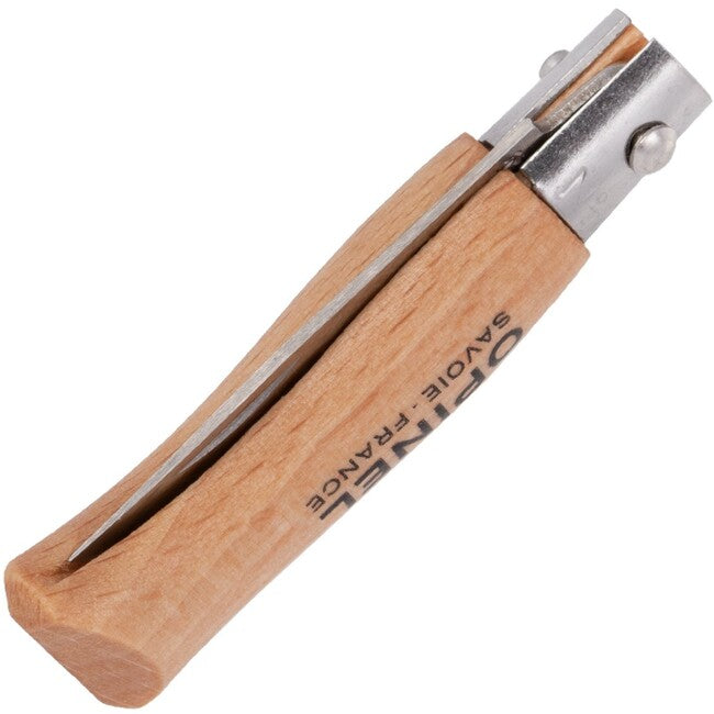 Opinel N°02 coltello pieghevole inox faggio, marrone