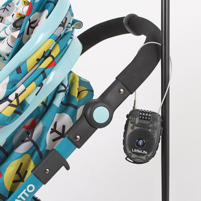 LittleLife Combination Lock with Retractable Cable