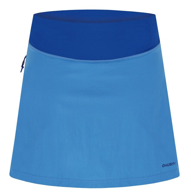 Husky Flamy gonna funzionale da donna con pantaloncini, blu