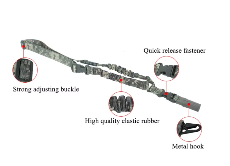 DRAGOWA Tactical Cinghia multifunzionale a punto singolo, multicam