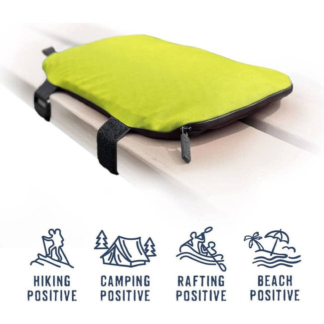 Mosh Kamper Outdoor Seat Pad, Lime/Black
