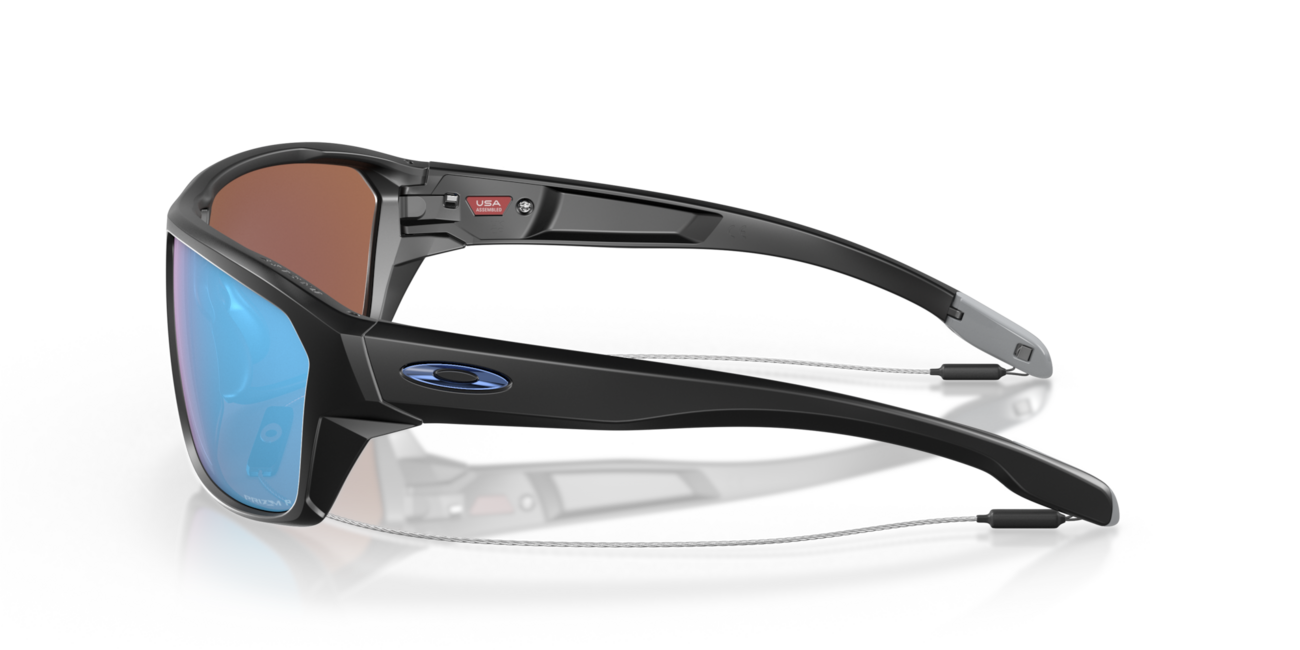 Oakley SPLIT SHOT Ηλιακά Γυαλιά με Σκελετό Matte Black και Φακούς Prizm Deep Water Polar 64