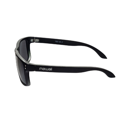 Mawaii Holden Lifestyle Sunglasses, Matte Black-Grey