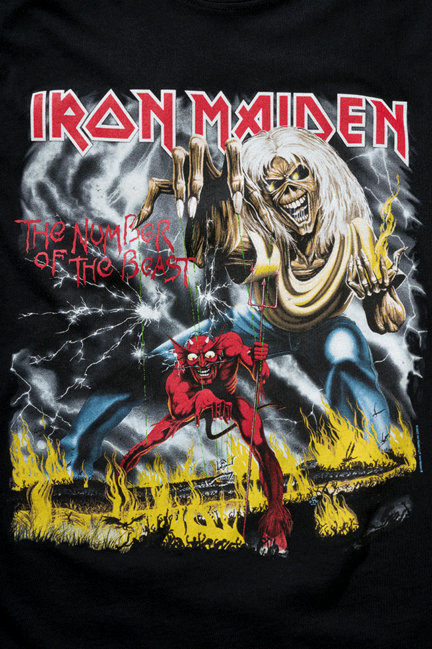 Brandit Iron Maiden maglietta, nera