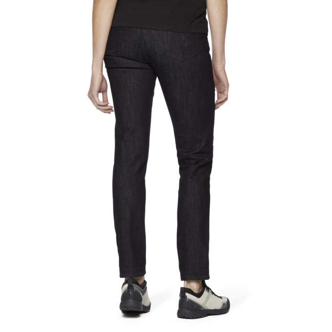 Black Diamond Mission da donna pantaloni in denim di lana, risciacquo indaco scuro