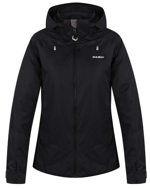 HUSKY Nelory giacca hardshell da donna, nero, L