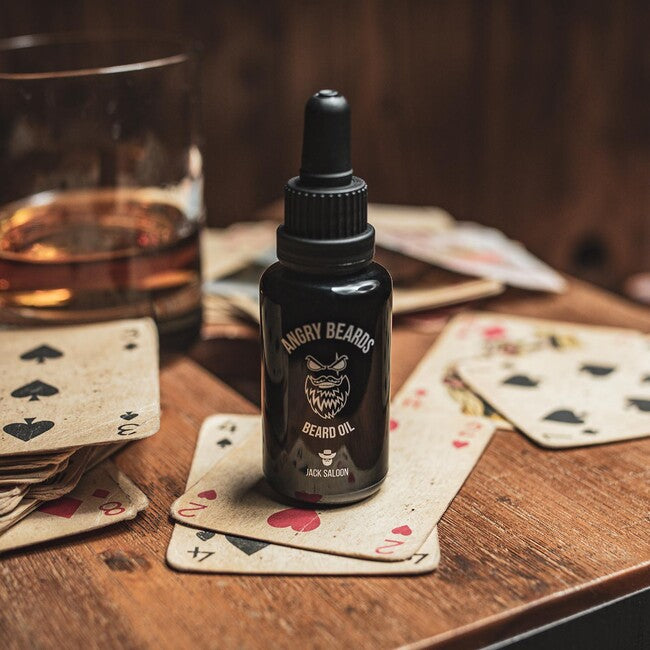 ANGRY BEARDS Beard and Mustache Oil Christopher The Traveller 30 ml