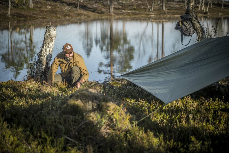 Helikon-Tex Shelter Cell - poliestere ripstop , blu navy