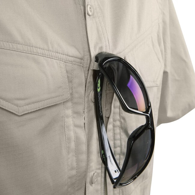 Helikon-Tex Defender Mk2 camicia a maniche corte - Policotone Ripstop, beige