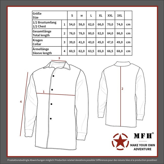 MFH Professional Attack t-shirt a maniche lunghe teflonated, nera