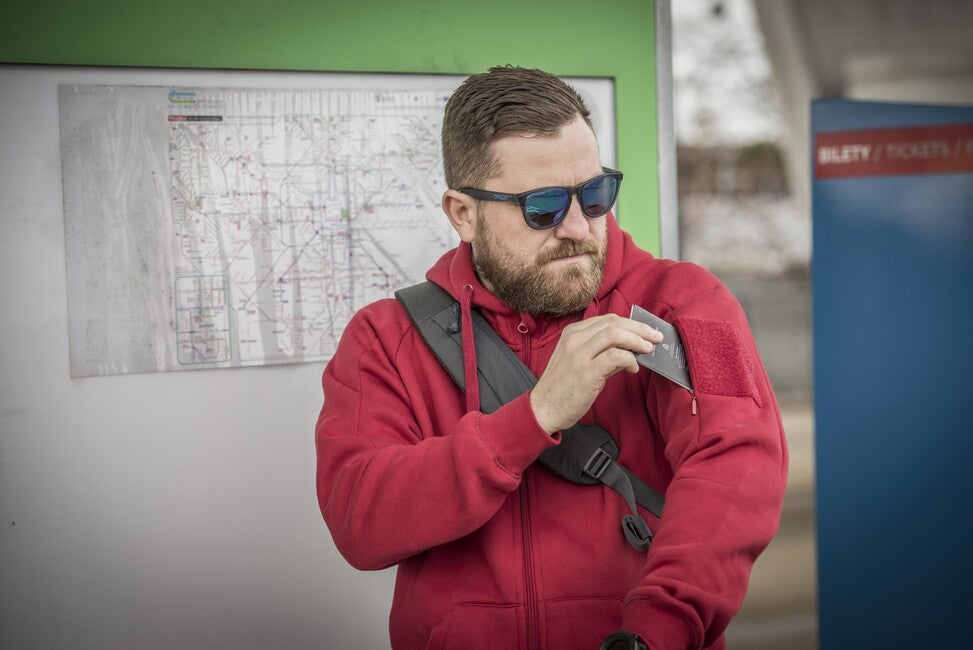 Helikon-Tex Φούτερ με Κουκούλα Tactical FullZip, Μπλε