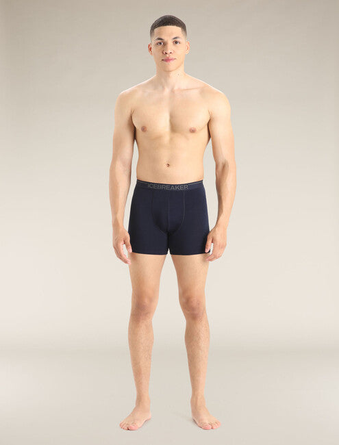 Icebreaker Anatomica boxer da uomo, blu scuro
