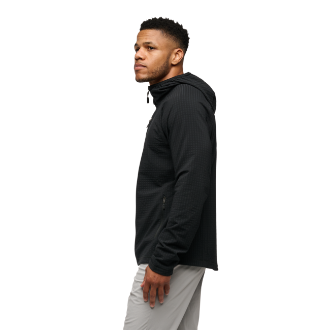 Black Diamond Coefficient Storm felpa da uomo, nera