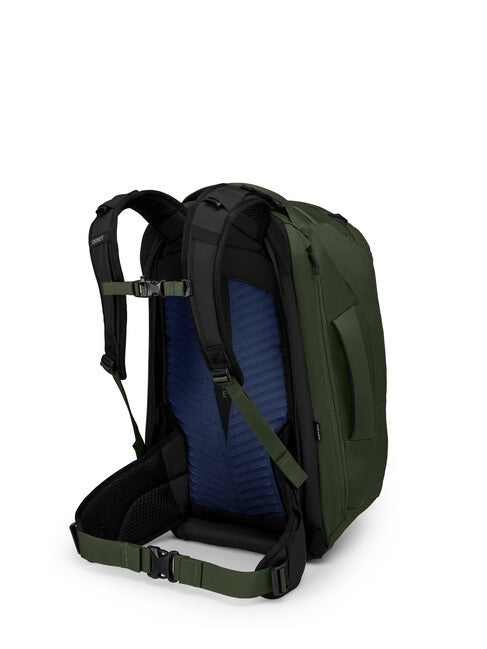 Osprey Farpoint 40 zaino da viaggio, verde topo