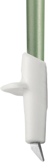 Leki Flash Carbon bastoncini da nordic walking, verde metallizzato-nero-giallo neon