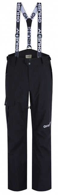 Husky Gili pantaloni da sci da uomo, neri