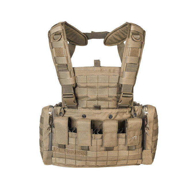 Tasmanian Tiger Rig MkII Chest Rig with Side Pockets, Khaki