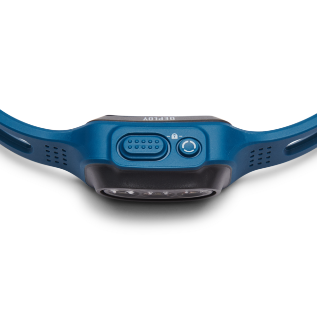 Black Diamond Deploy lampada frontale da corsa run light, blu creek