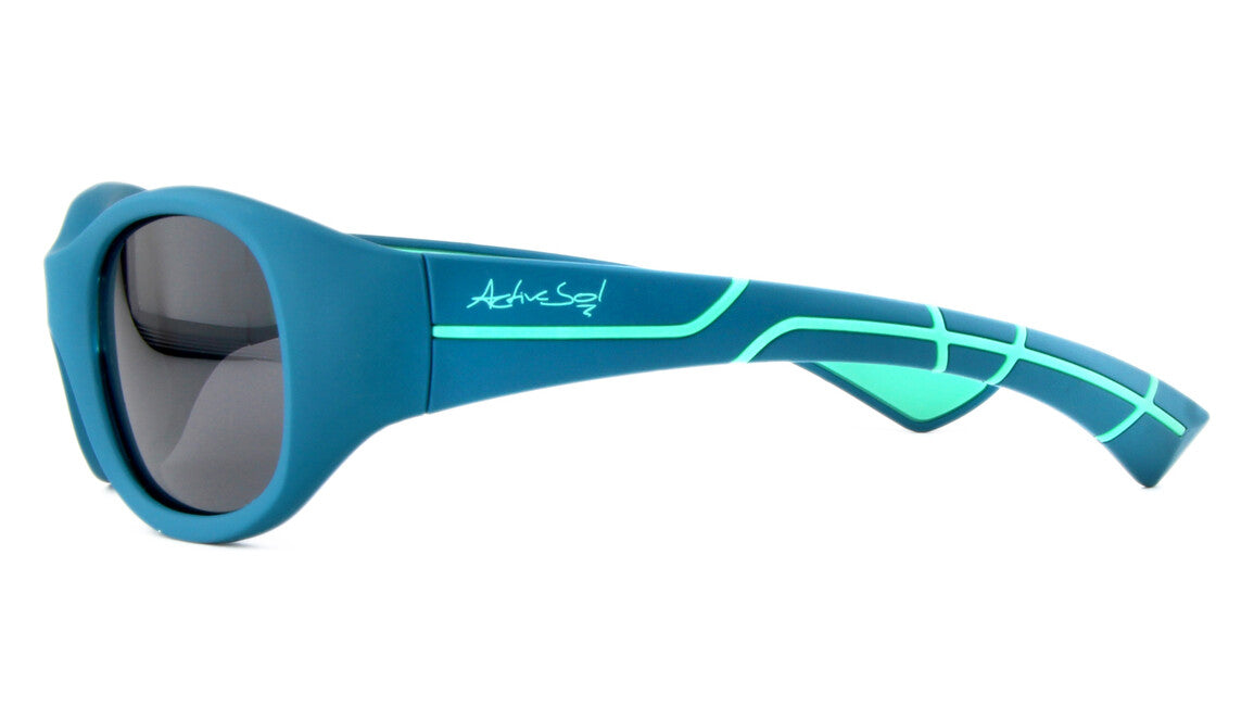 ActiveSol Kids @school sports Occhiali da sole polarizzati per bambini color petrolio/turchese