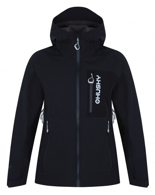 Husky Samai giacca softshell da donna, nera
