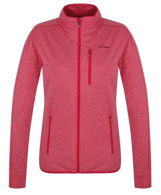 Husky Ane felpa con zip, rosa