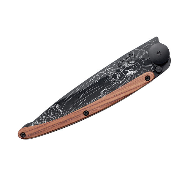 Deejo madonna coltello di chiusura Black tattoo coralwood
