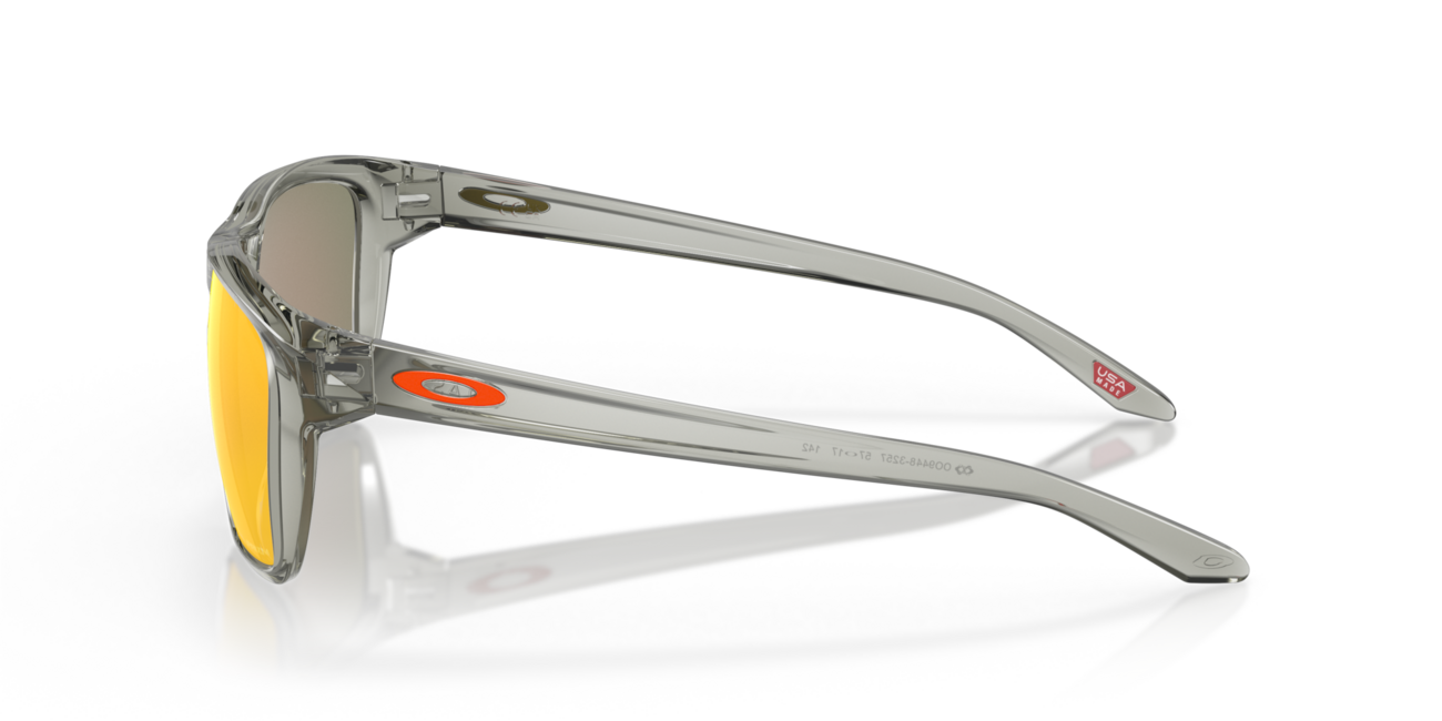 Oakley SYLAS Sunglasses, Grey Ink Frame, Prizm Ruby Lenses, 57