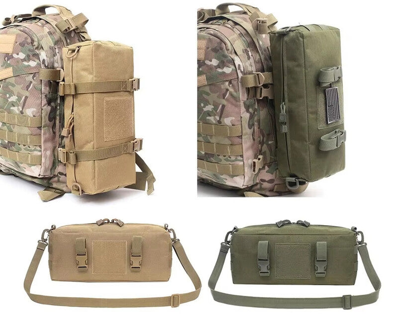 DRAGOWA Tactical Quebec borsa a tracolla, kaki