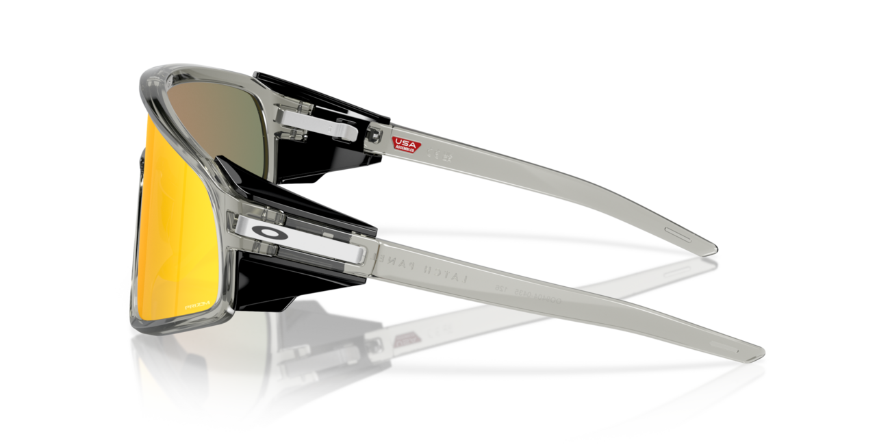Oakley LATCH PANEL Sunglasses, Grey Ink Frame with Prizm Ruby 35 Lenses