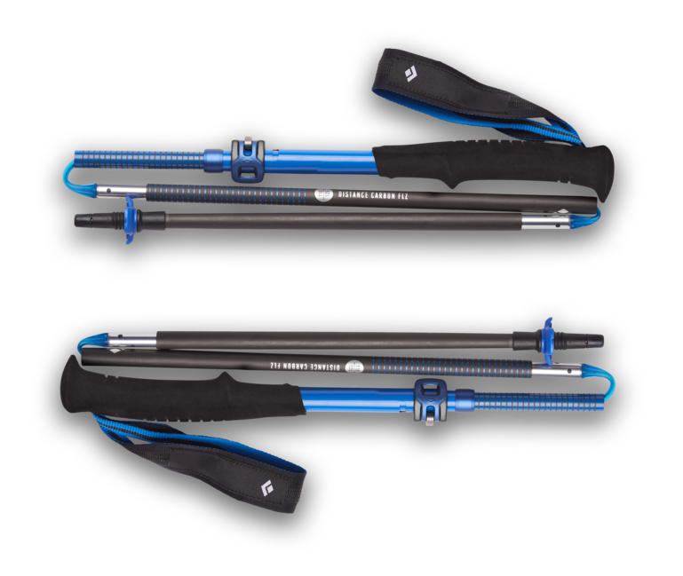 Black Diamond Distance Carbon Flz bastoncini da trekking, ultra blu