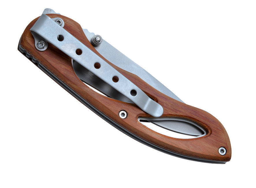 Baladeo ECO160 coltello tascabile lama 8,5 cm acciaio 420 manico in legno